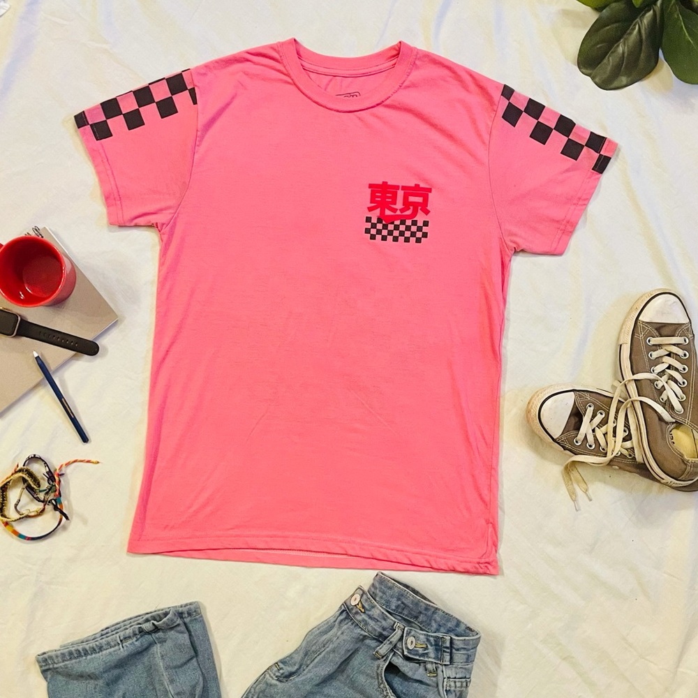 Pink Tokyo Racing Shirt Unisex Medium